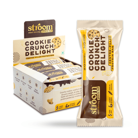 Cookie Crunch Delight - 20g protein Bar – Pack of 6