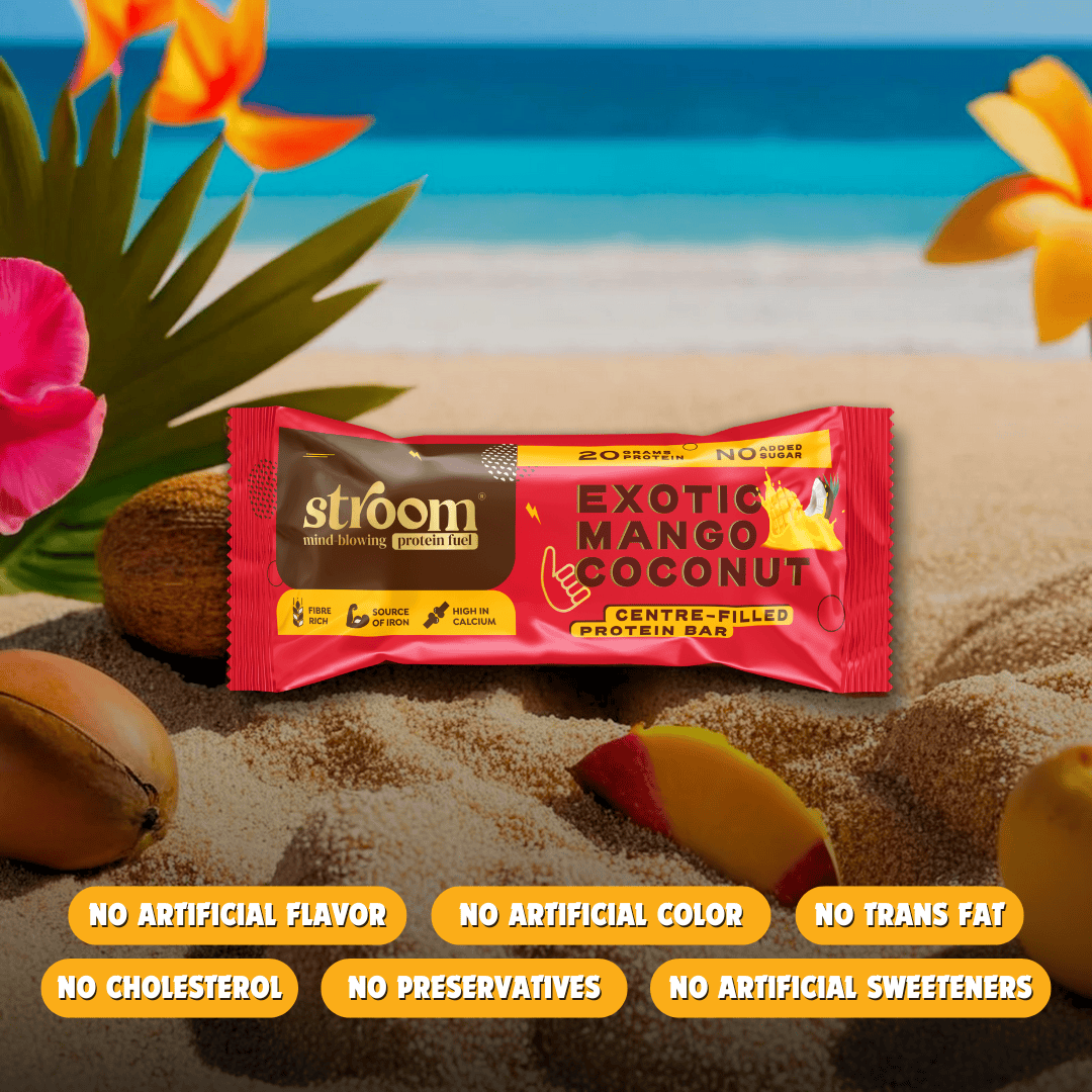 Exotic Mango Coconut - 20g protein Bar – Pack of 6